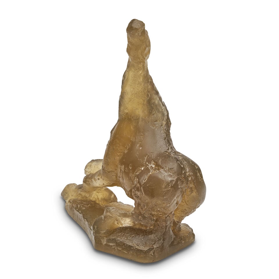 Maurice Legendre For Daum France 'Cheval' Sculpture, late 20th century, - 2