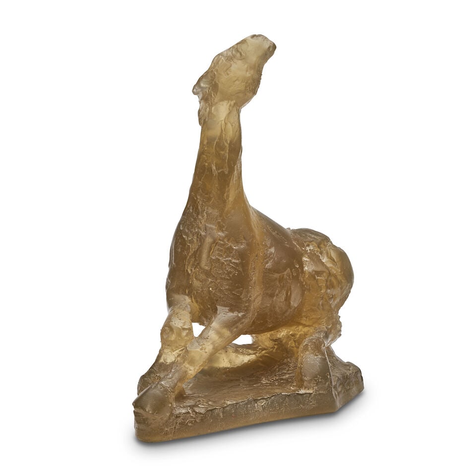 Maurice Legendre For Daum France 'Cheval' Sculpture, late 20th century, - 3