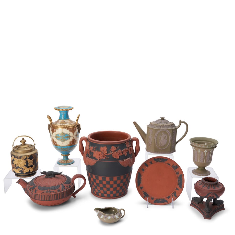 Nine Wedgwood Assorted Items, England, 19th and 20th century, (1 of 1)
