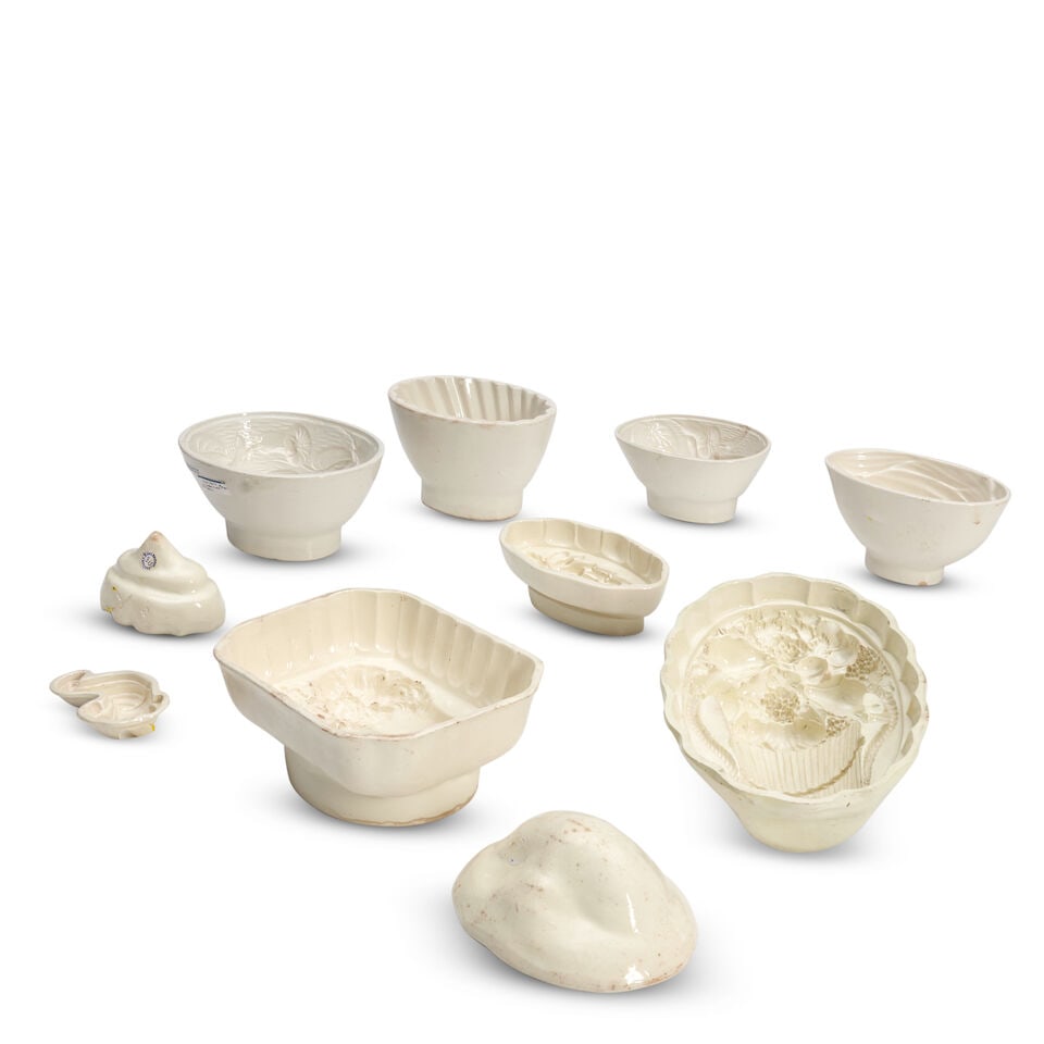 Ten Wedgwood Queensware Molds, 19th century, (1 of 1)