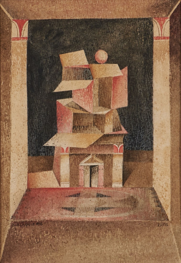 Roger Blaquiere (French, born 1933), Untitled, 1975, (1 of 4)