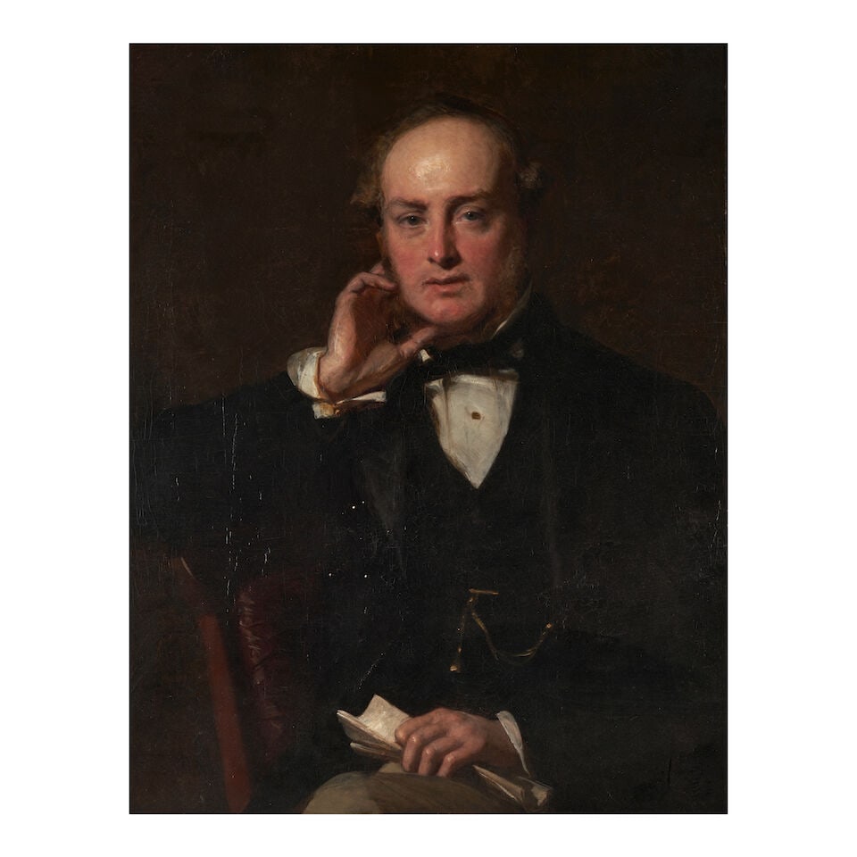 American School (19th century), Portrait of a Man, - 3