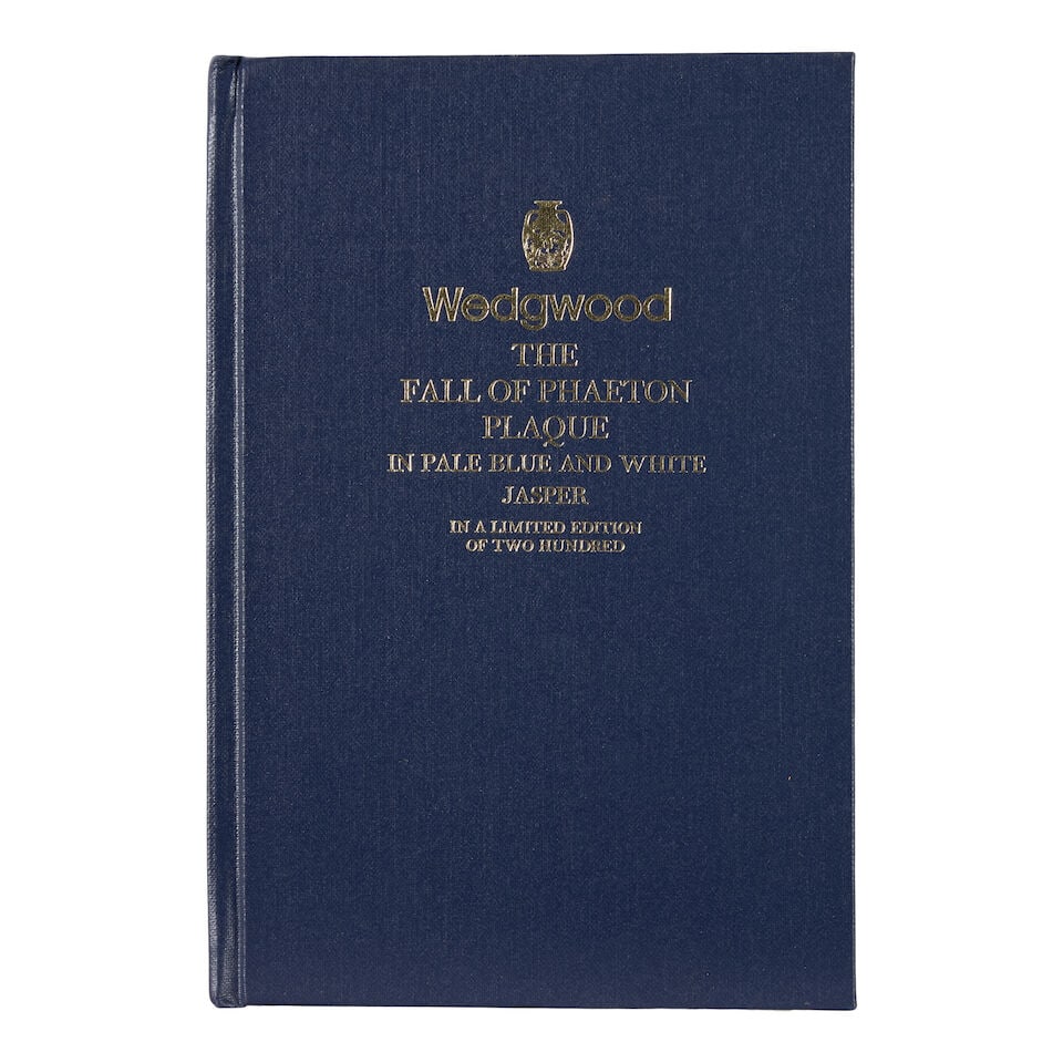 Framed Wedgwood Fall of Phaeton Plaque, 20th century, - 2