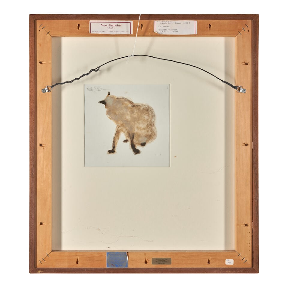POLLY THAYER STARR (American, 1904-2006), Cat Series, - 2