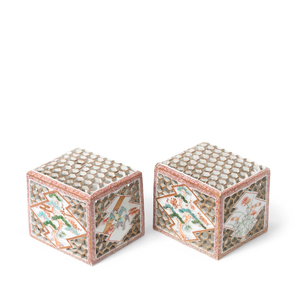 A PAIR OF ARITA CRICKET CAGES Edo period, 18th century (2) - 3