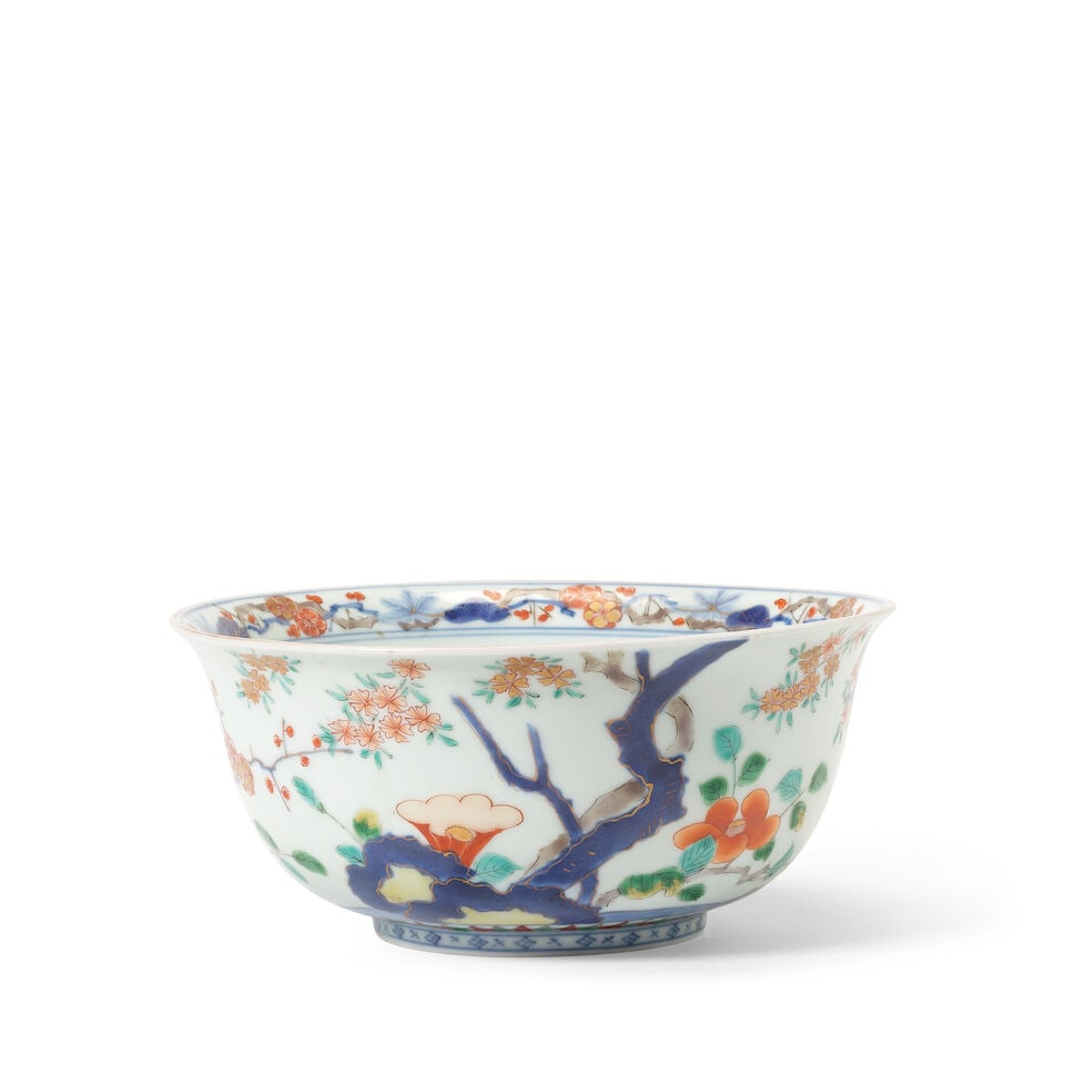 AN IMARI 'POMEGRANATES' BOWL Edo period, 17th/18th century - 4