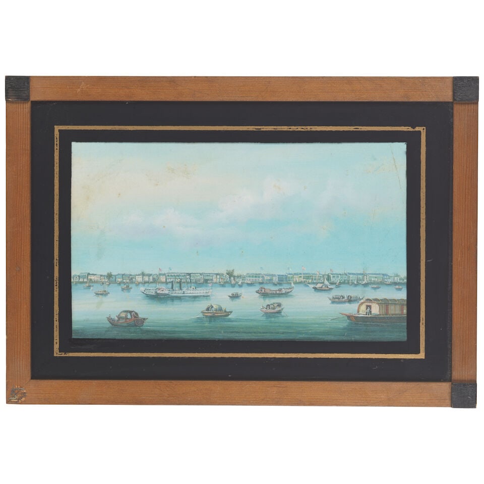 CHINESE ARTIST (19TH CENTURY) The Hongs, Canton - 2