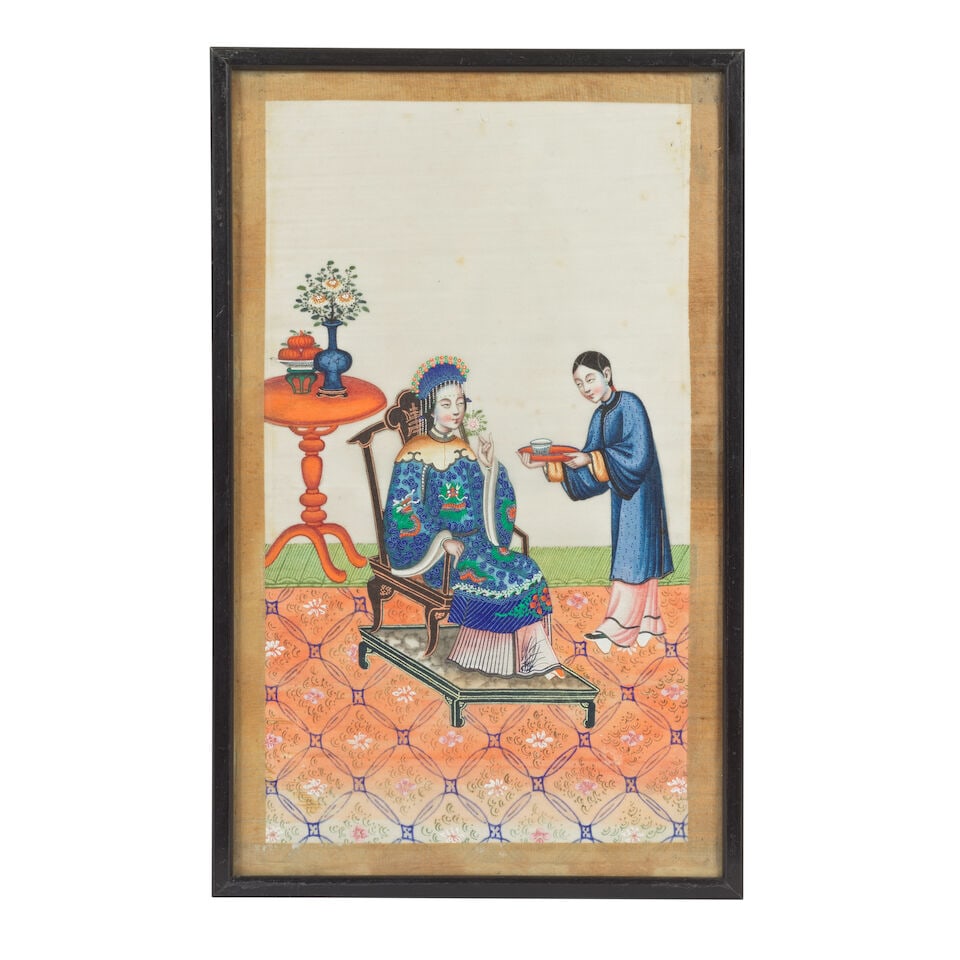 CHINESE ARTIST (19TH CENTURY) Interior scenes (12) - 8