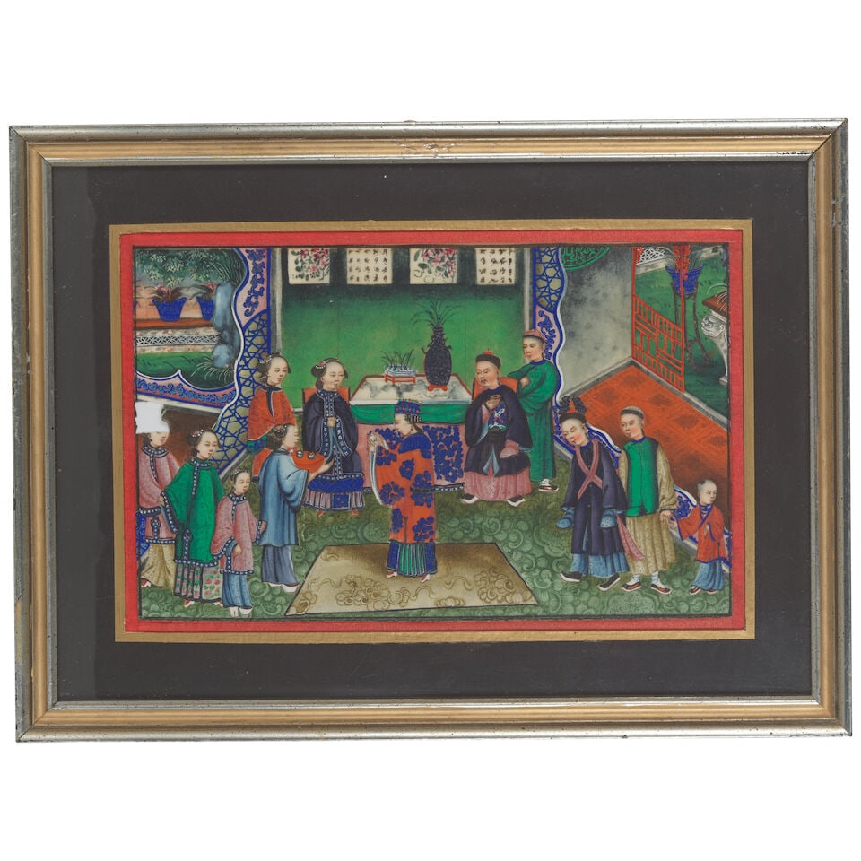 CHINESE ARTISTS (18TH/19TH CENTURY) Figurative scenes (8) - 2