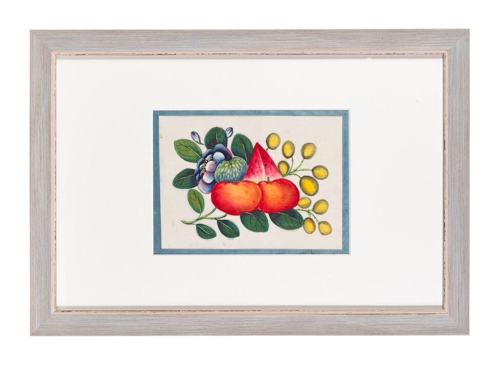CHINESE ARTIST (19TH CENTURY) Studies of Fruit, Flowers and Vegetables (12) - 10