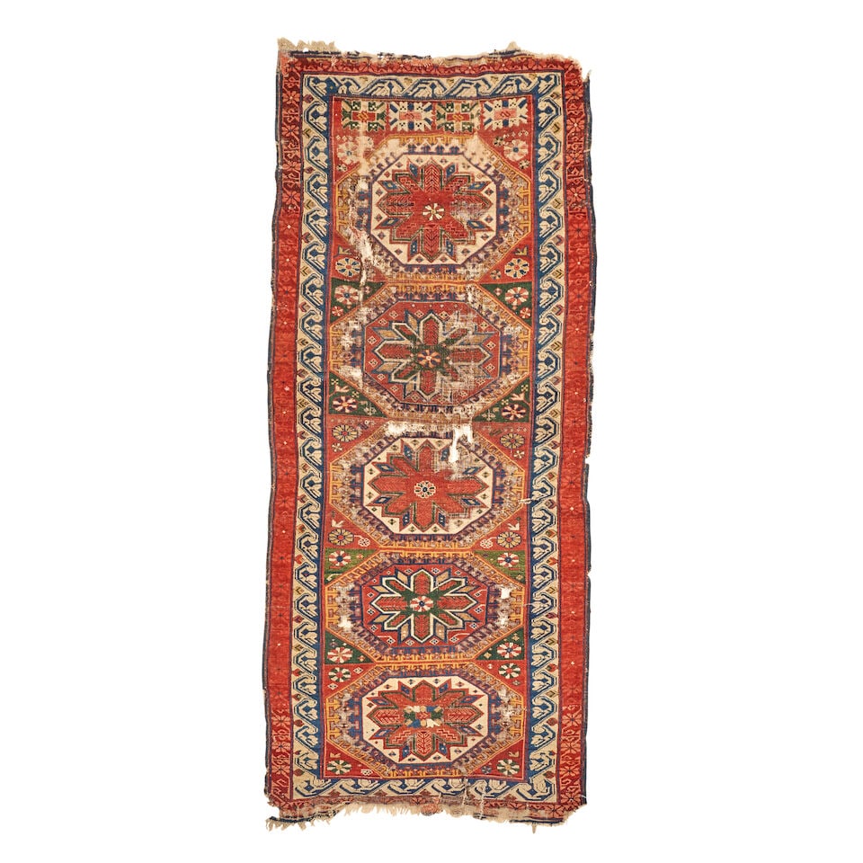 Kuba Seichour Rug Caucasus 3 ft. 3 in. x 7 ft. 9 in. (1 of 3)