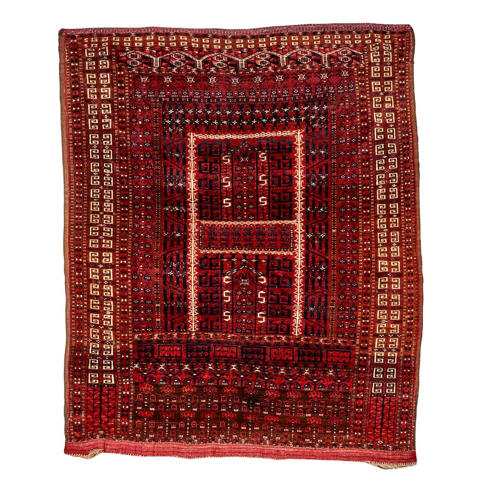 Saryk Ensi Turkestan 4 ft. 10 in. x 6 ft. (1 of 3)