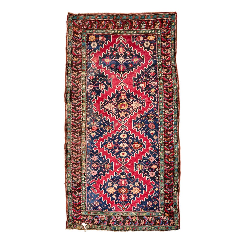 Karabaugh Long Rug Caucasus 4 ft. 2 in. x 8 ft. 1 in. (1 of 3)