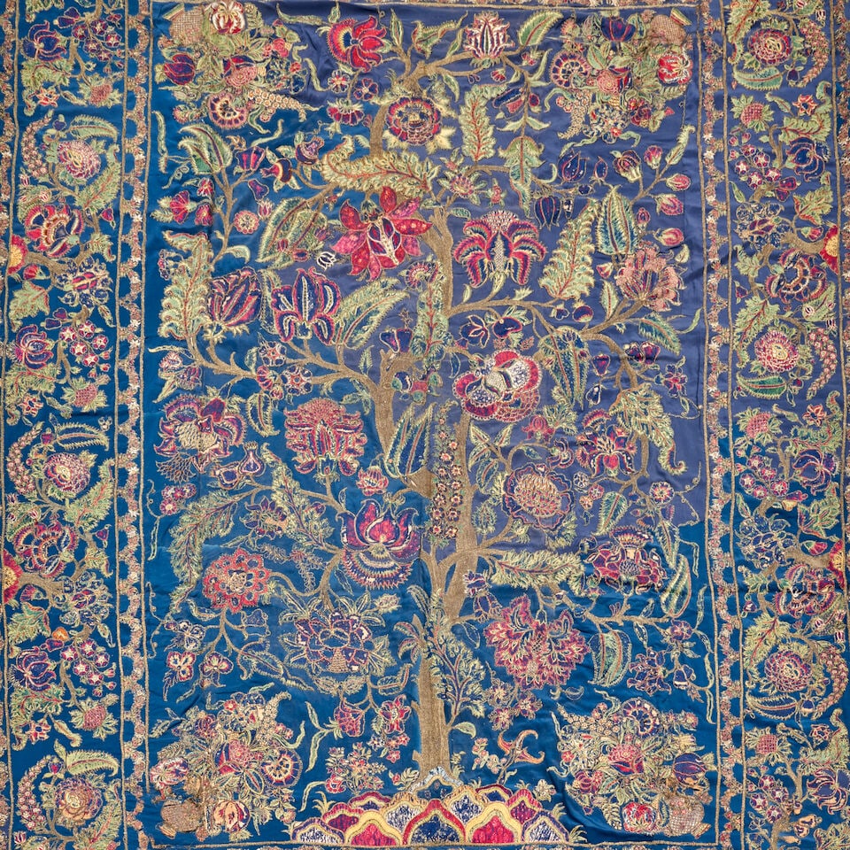 Indian Embroidery India 7 ft. 5 in. x 10 ft. 3 in. - 3