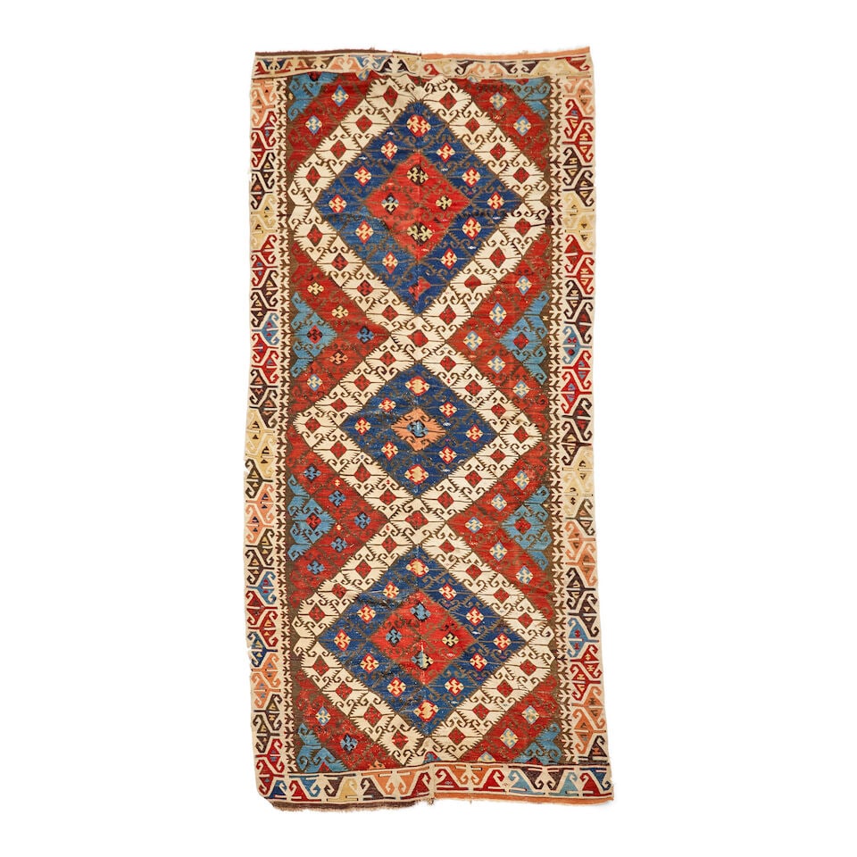 Central Anatolian Kilim Anatolia 5 ft. 7 in. x 12 ft. 6 in. (1 of 3)