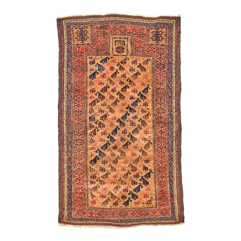 Baluch Prayer Rug 2 ft. 2 in. x 4 ft. (1 of 3)