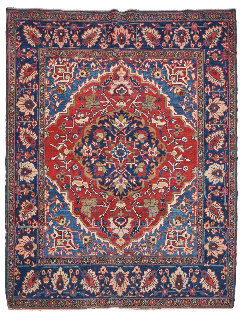 Heriz Rug 4 ft. 10 in. x 6 ft. 3 in. (1 of 3)