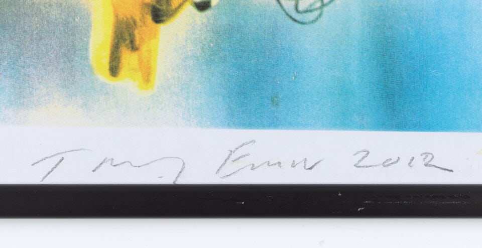 Dame Tracey Emin (British, born 1963) From Green to Gold Digital print in colours, 2012, on thin... - 4