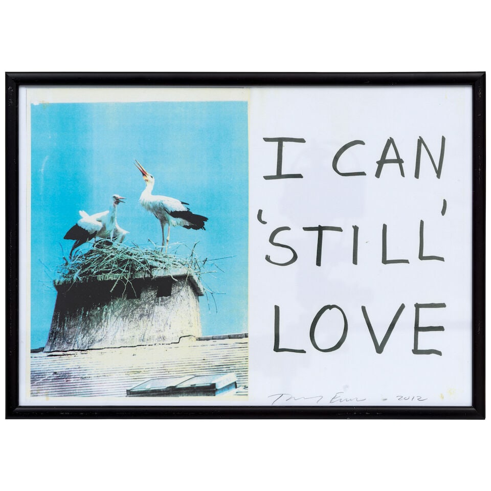 Dame Tracey Emin (British, born 1963) I Can 'Still' Love Inkjet print in colours, 2012, on thin ... - 3