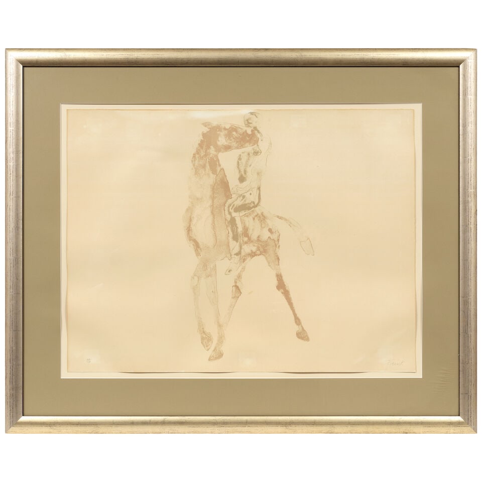 Dame Elisabeth Frink R.A. (British, 1930-1993) Horse and Rider I, from Horse and Rider Lithograp... - 2