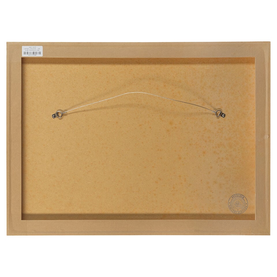 Cornelia Parker (British, born 1956) Meteorite misses Waco, Texas Readymade map in colours with ... - 2