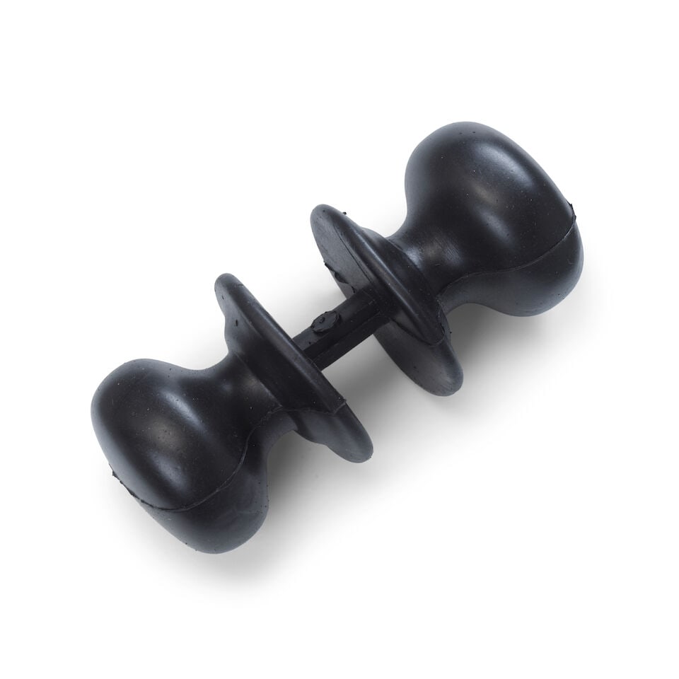 Rachel Whiteread (British, born 1963) Doorknob UV-resistant Technogel coated with black polyuret... (1 of 2)