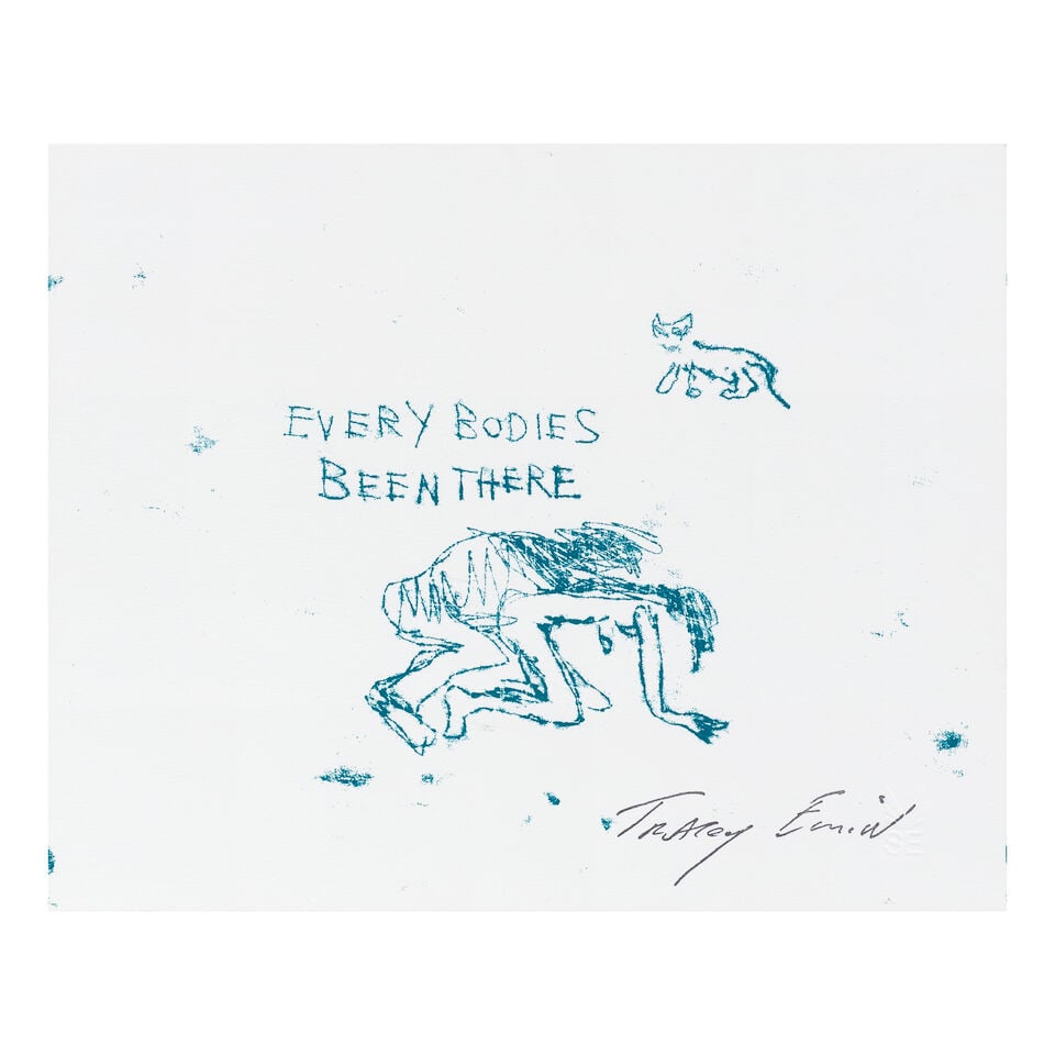 Dame Tracey Emin (British, born 1963) Every Bodies Been There Lithograph, 1998, on wove paper, w... (1 of 3)