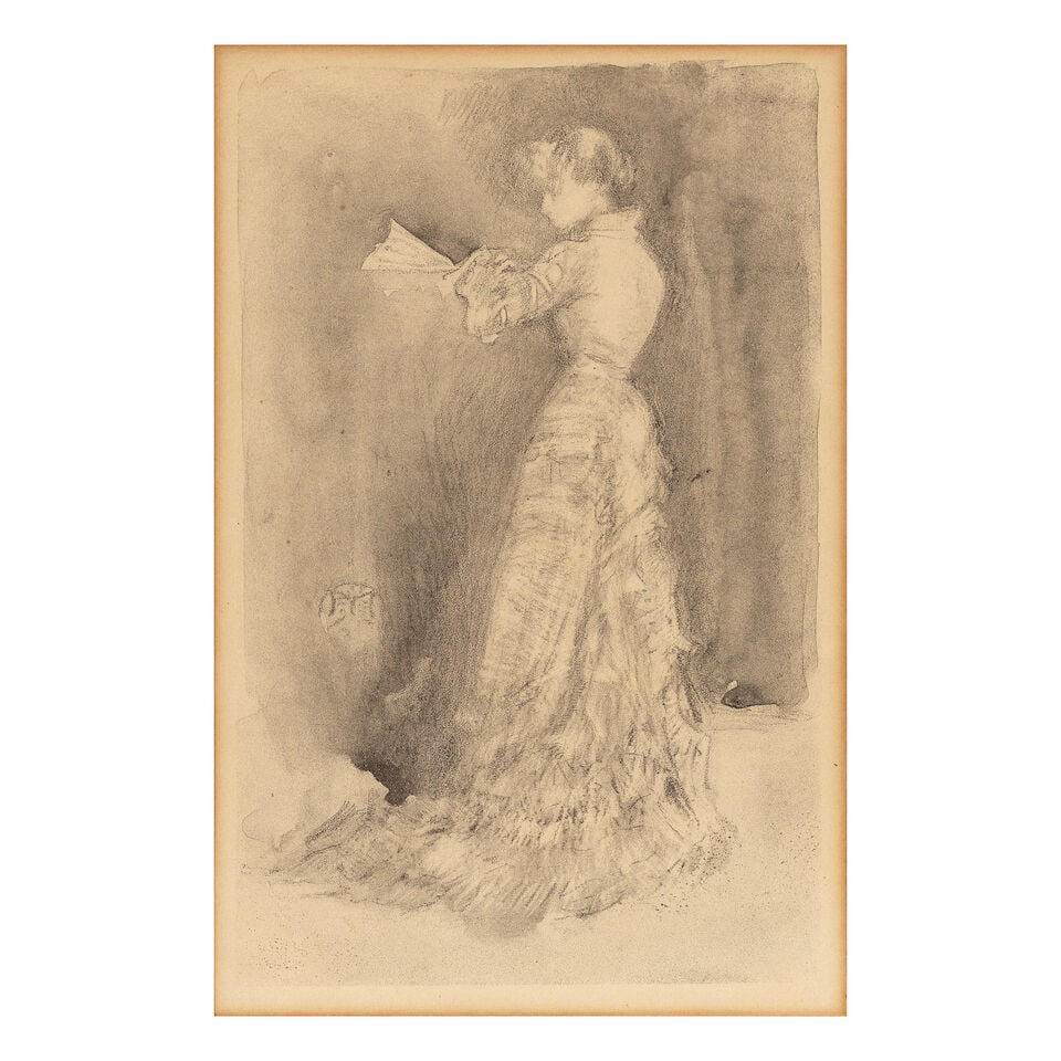 James Abbott McNeill Whistler (American, 1834-1903) The Toilet Lithotint with scraping and incis... (1 of 2)