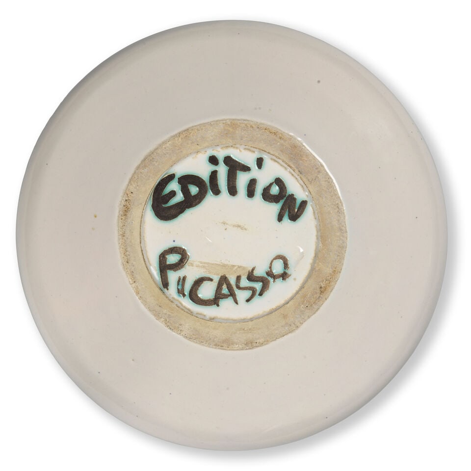 Pablo Picasso (Spanish, 1881-1973) Oiseau à la huppe stamped and marked Edition Picasso/Mad... - 2