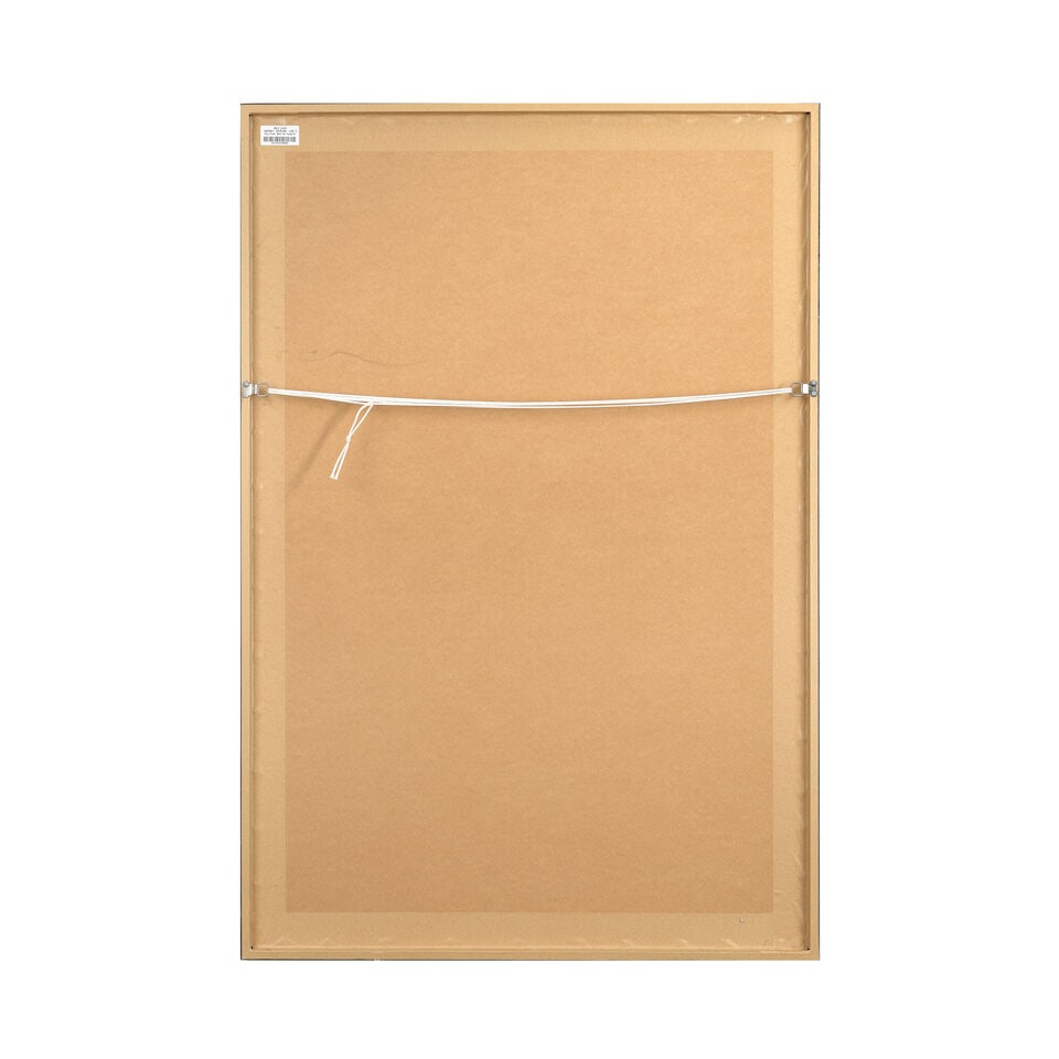 Sir Terry Frost R.A. (British, 1915-2003) Black Sun (Laced Suns) Monotype, 1990, on T.H. Saunder... - 2