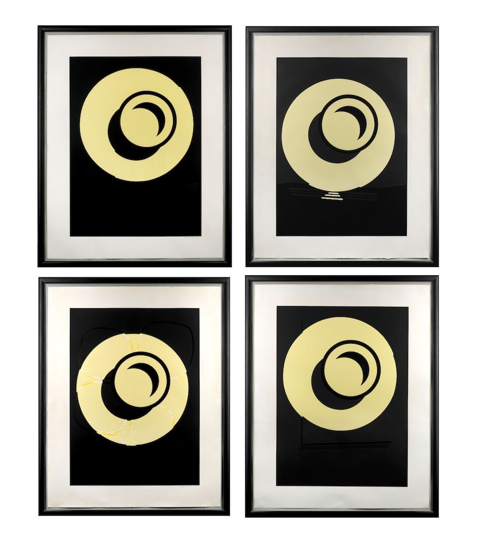 Patrick Caulfield R.A. (British, 1936-2005) Wall Plates The complete set of four screenprints in... (1 of 9)