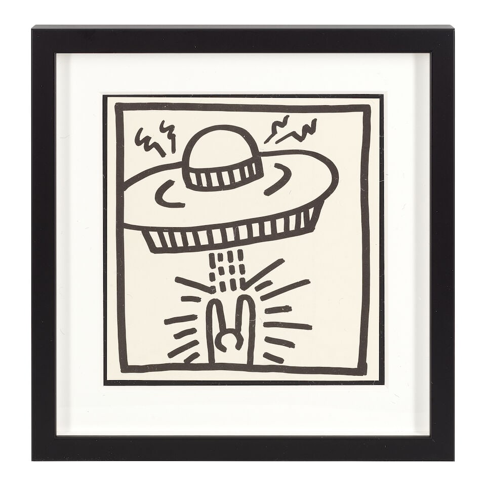 Keith Haring (American, 1958-1990) Eight Coloring Book Plates, from Keith Haring Eight double-si... - 13