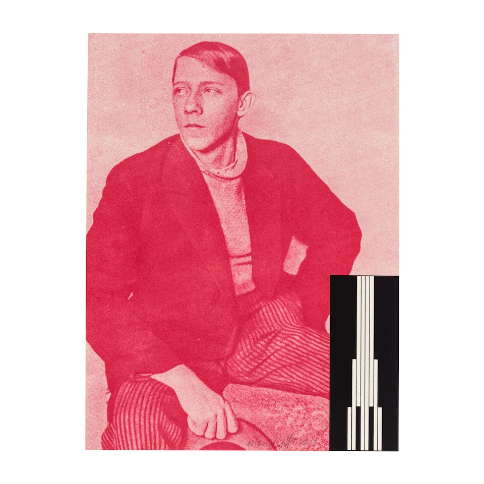 Dan Flavin (American, 1933-1996) Untitled, from The New York Collection for Stockholm Screenprin...: Dan Flavin (American, 1933-1996) Untitled, from The New York Collection for Stockholm Screenprint in colours, 1973, on wove paper, signed, dated and numbered 46/300 in black ink, printed by Styria