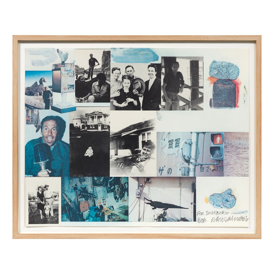 Robert Rauschenberg (American, 1925-2008) Port Arthur Texas Public Library Print Offset lithogra... - 2