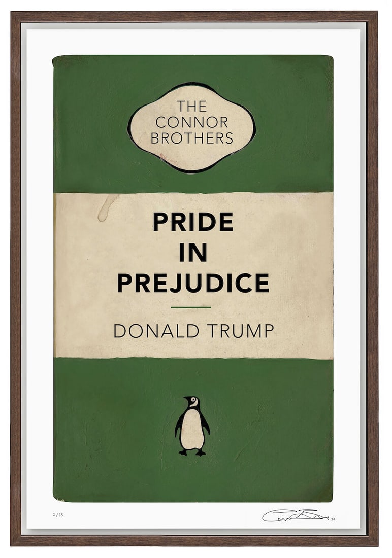 The Connor Brothers (British, born 1968) Pride in Prejudice (Green) Pigment print with silkscree...: The Connor Brothers (British, born 1968) Pride in Prejudice (Green) Pigment print with silkscreen varnish in colours, 2020, signed, dated and numbered 1/35 in pencil (there were also five artist's