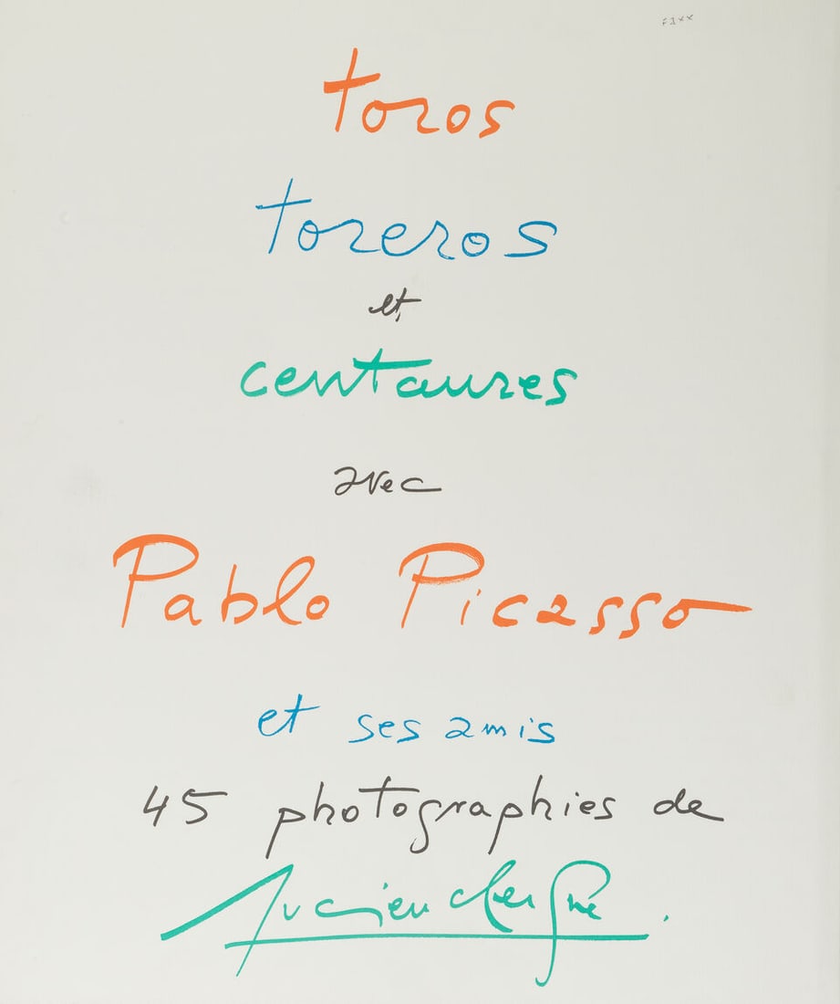 Lucien Clergue (French, 1934-2014) Toros, toreros et centaures avec Pablo Picasso The complete p... - 4