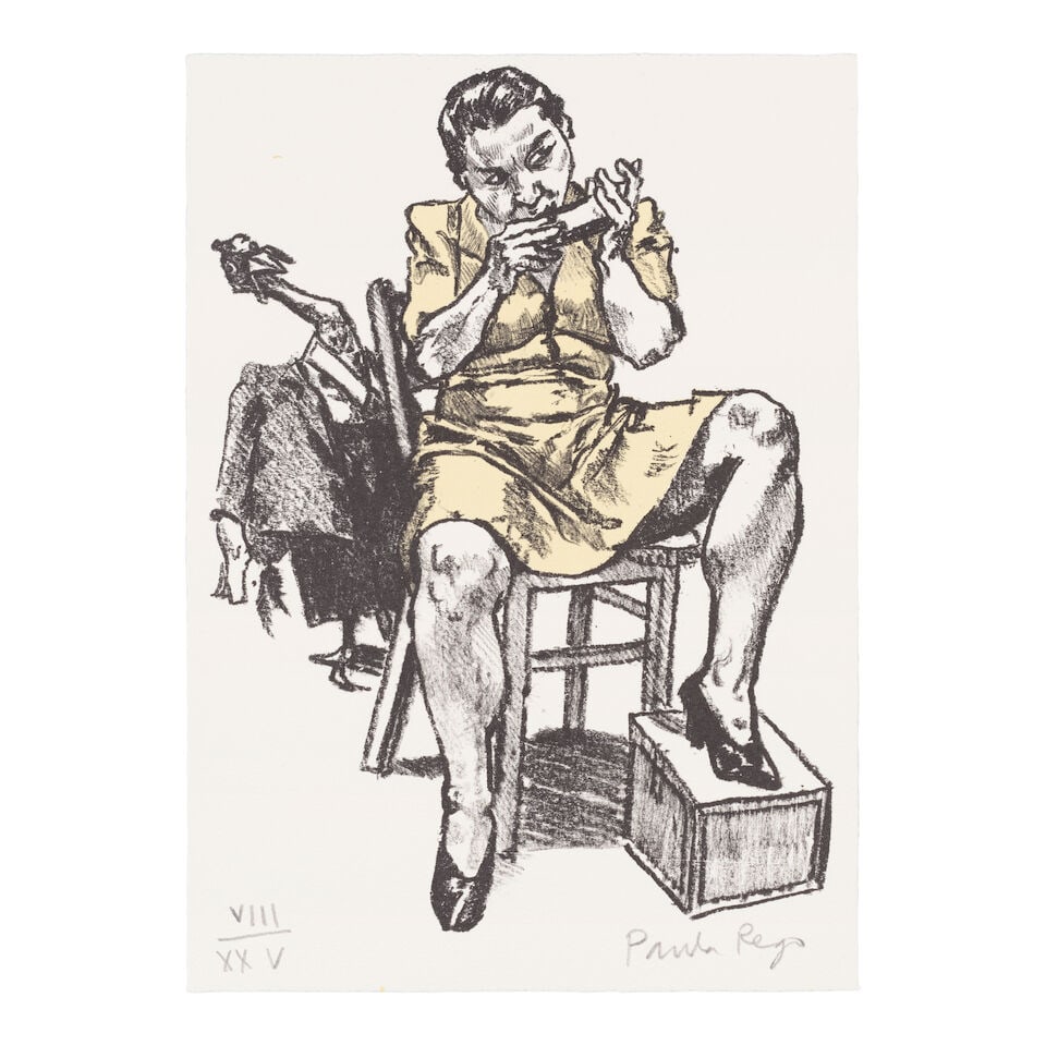Dame Paula Rego R.A. (British, 1935-2022) Après la fête I and II Two lithographs in co... - 2