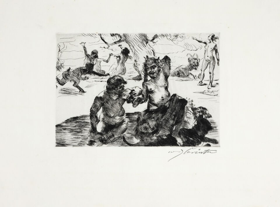 Lovis Corinth (German, 1858-1925) Antike Legende The complete portfolio, 1919-20, comprising of... - 2