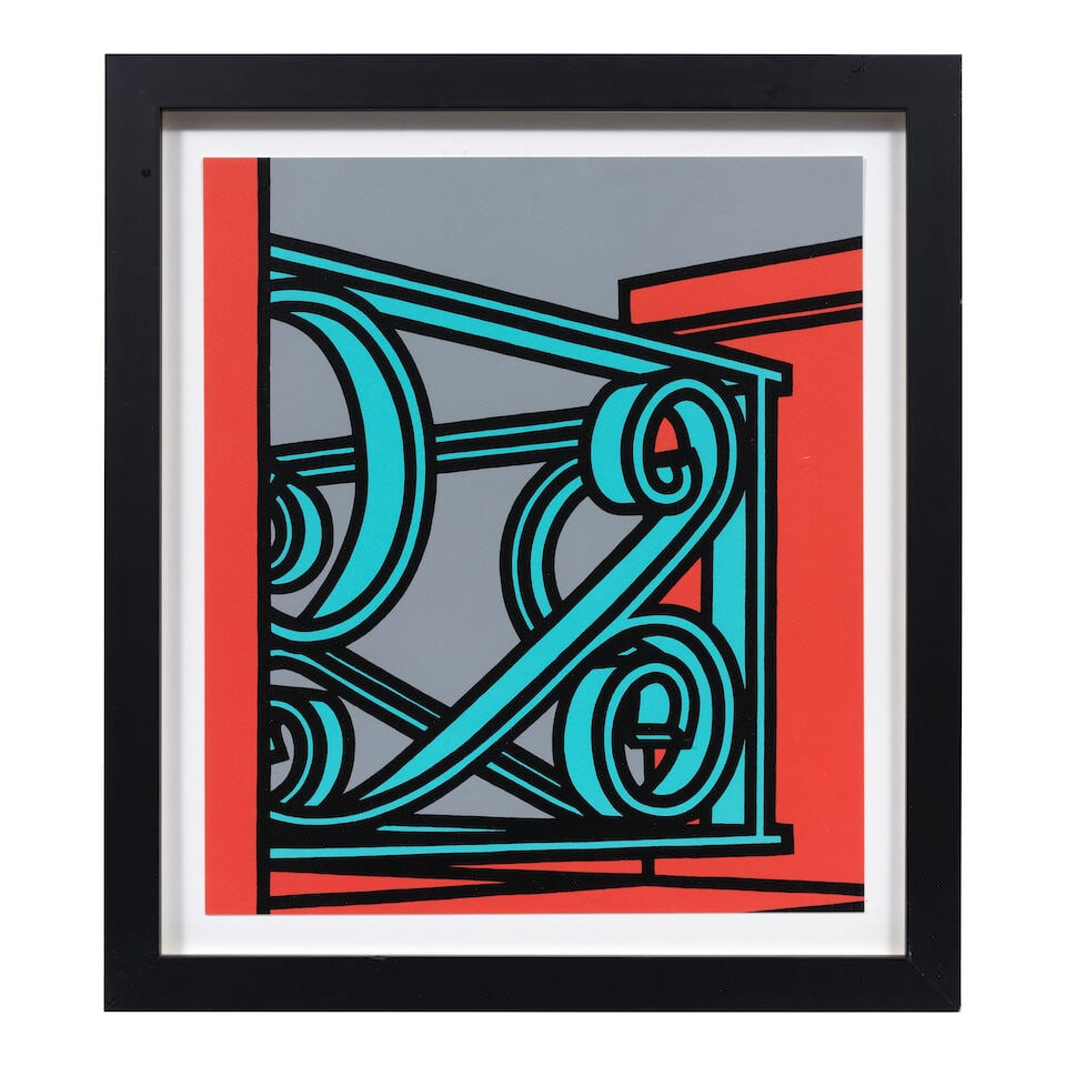 Patrick Caulfield R.A. (British, 1936-2005) Plates 17 and 20, from Some Poems of Jules Laforgue ... - 7