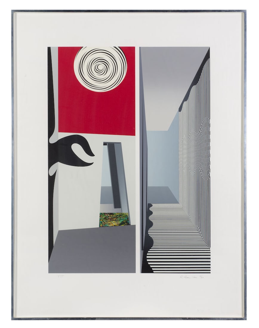 Richard Hamilton (British, 1922-2011) TiT Screenprint in colours, 2002, on heavy wove paper, sig... - 2