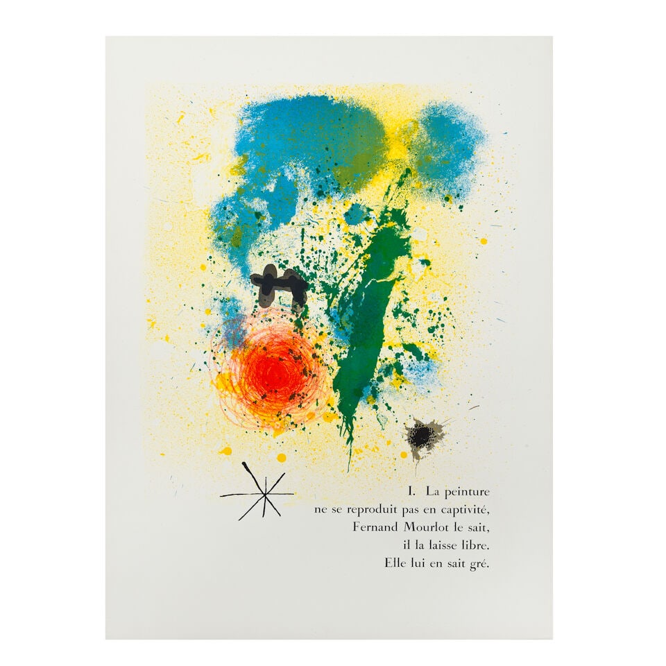 VARIOUS ARTISTS Mourlot Editions (France, founded 1852) 52 Affiches The complete portfolio, 195... - 2