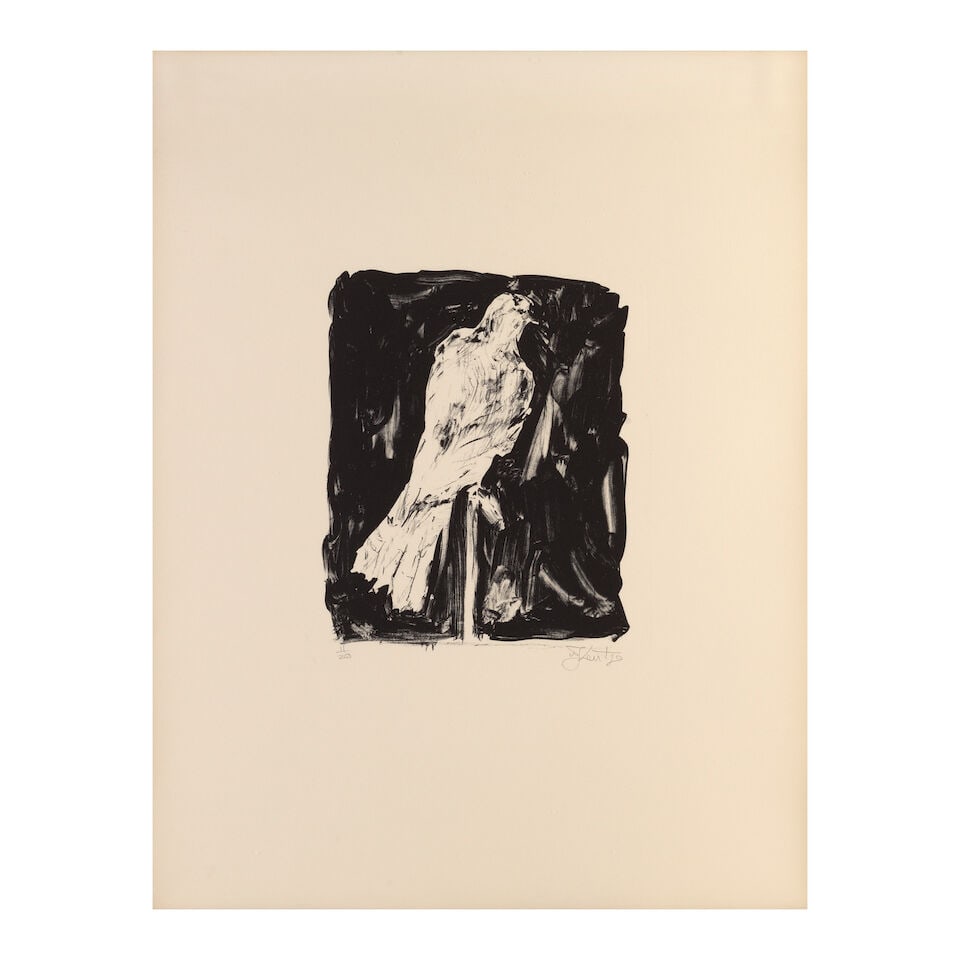 William Kentridge (South African, born 1955) Little Bird Lithograph, 2004, on Arches cream wove ... (1 of 2)