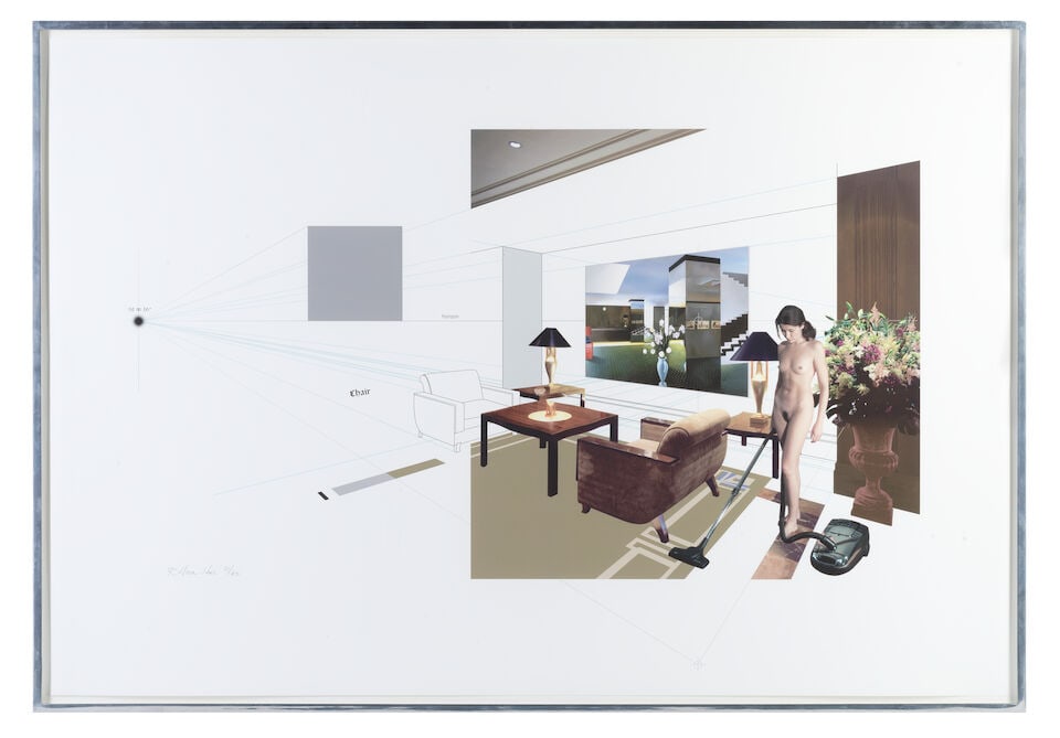 Richard Hamilton (British, 1922-2011) Chiara and Chair Inkjet print in colours, 2004, on wove pa... - 3