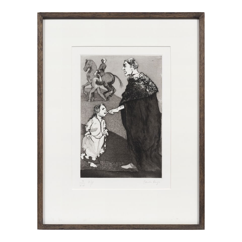 Dame Paula Rego R.A. (British, 1935-2022) Bait, from The Children's Crusade Etching with aquatin... - 2