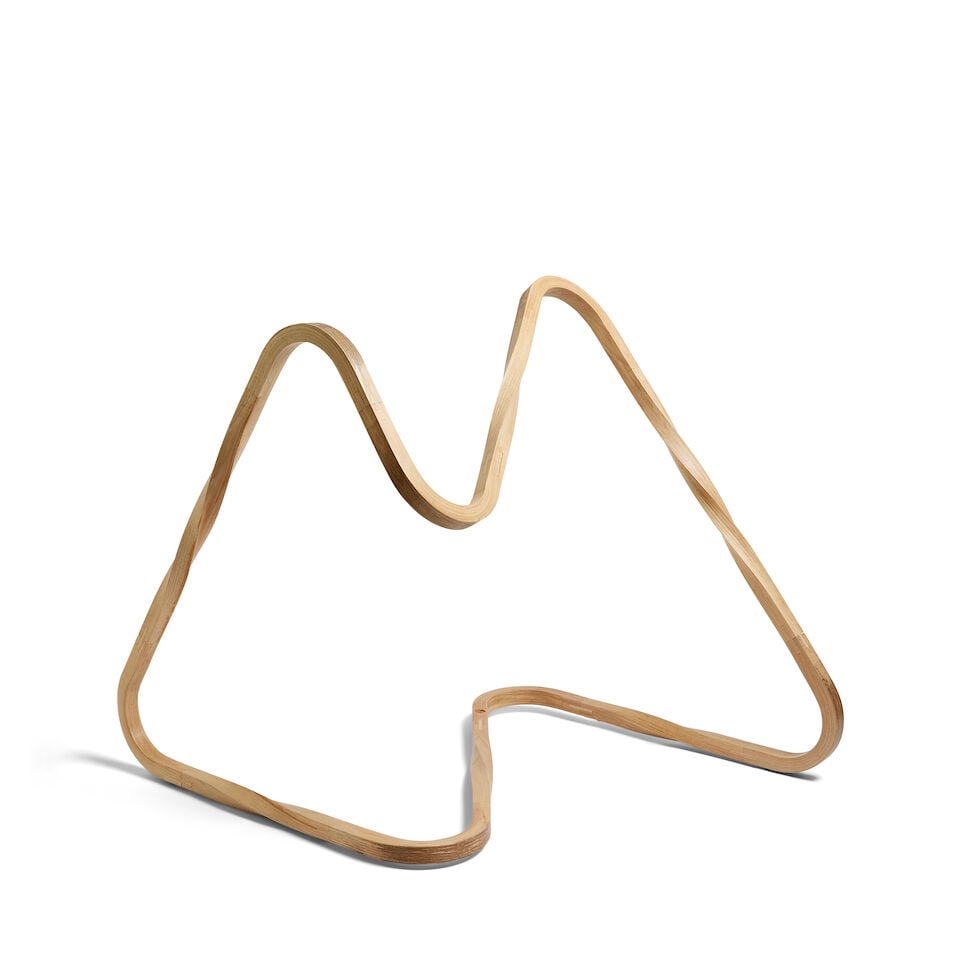 Richard Deacon (British, born 1949) Twist & Turn Wooden sculpture, 2014, incised '28' from the e... - 3