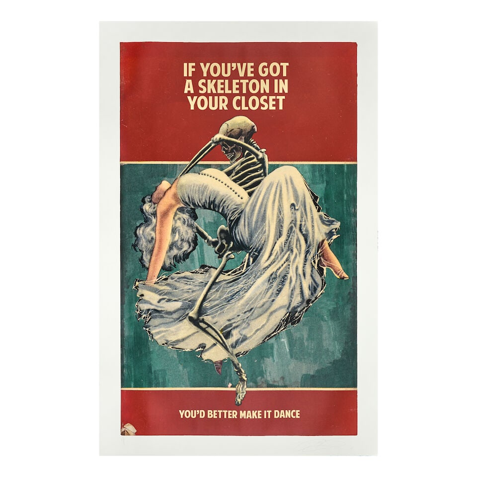 The Connor Brothers (British, born 1968) If You've Got A Skeleton Giclée print in colours w...: The Connor Brothers (British, born 1968) If You've Got A Skeleton Giclée print in colours with screenprint varnish, 2017, on Somerset wove paper, signed, dated and inscribed 'AP' in pencil, one o