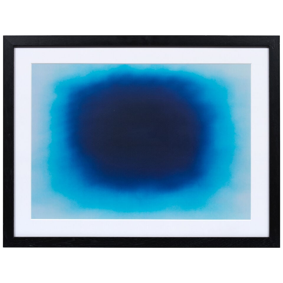 Anish Kapoor C.B.E., R.A. (British, born 1954) Breathing Blue Digital print in colours, 2020, on... - 3