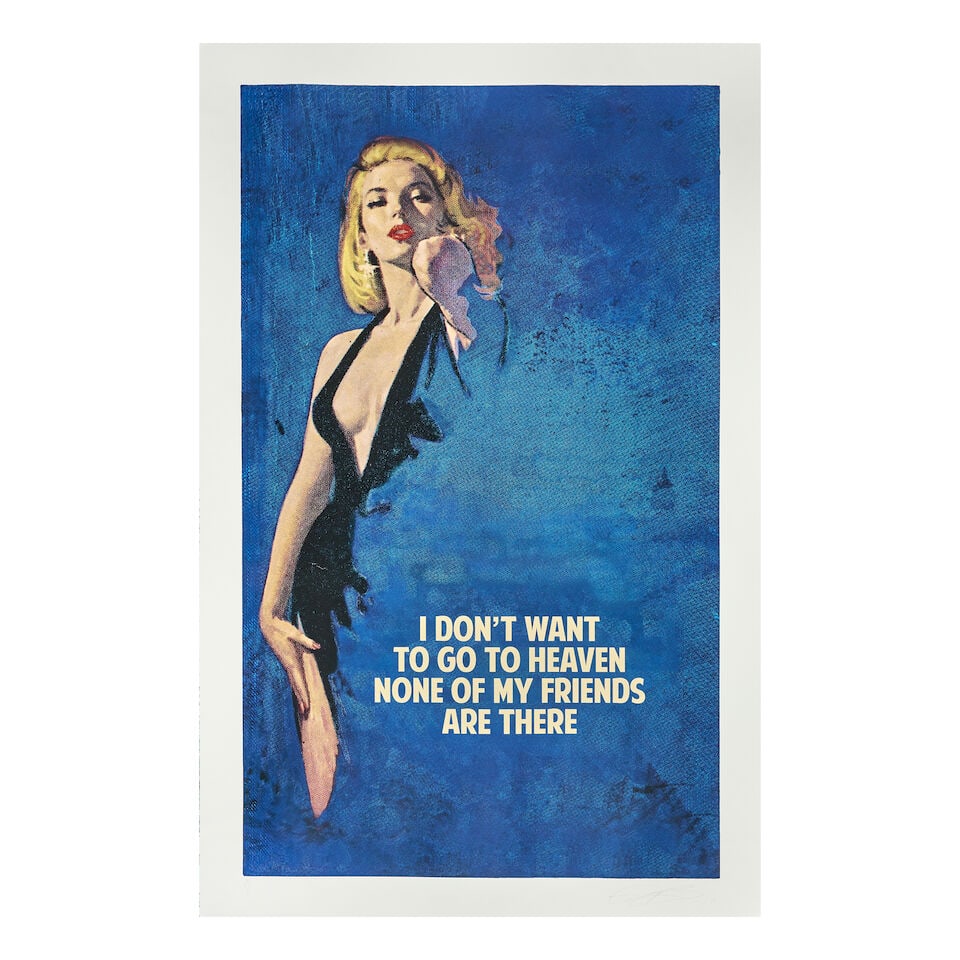 The Connor Brothers (British, born 1968) I Don't Want To Go To Heaven Giclée print in colou...: The Connor Brothers (British, born 1968) I Don't Want To Go To Heaven Giclée print in colours with screenprint varnish, 2017, on Somerset wove paper, signed, dated and inscribed 'AP' in pencil, a