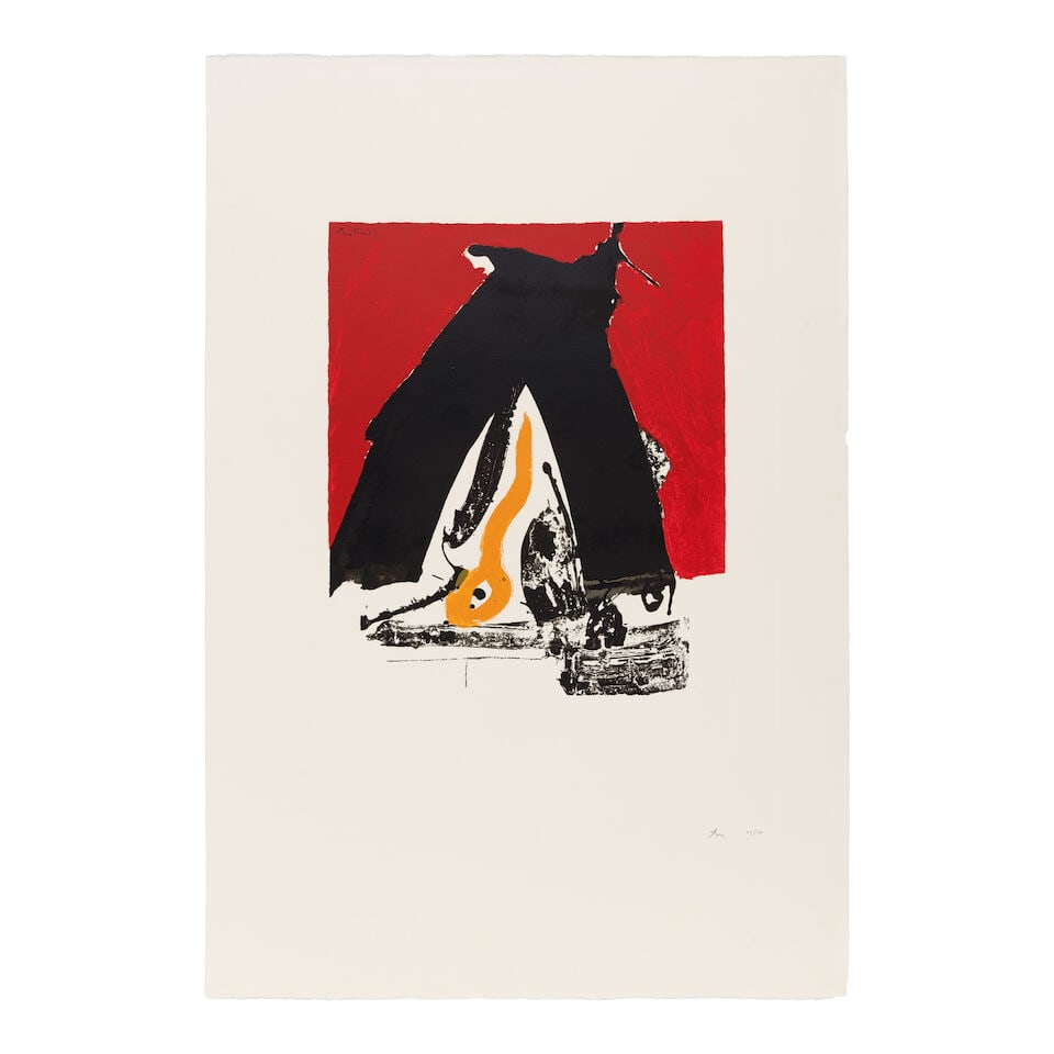 Robert Motherwell (American, 1915-1991) Three Plates, from The Basque Suite Three screenprints i... - 3