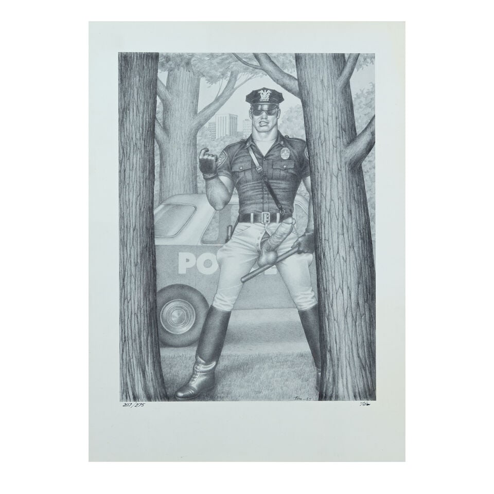 Tom of Finland (Finnish, 1920-1991) Untitled Photomechanical print, 1983, on smooth wove paper, ... (1 of 1)